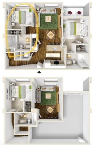 [1b1b in 3b3b apartment @ Foster City Available on 4/14/2020] 4