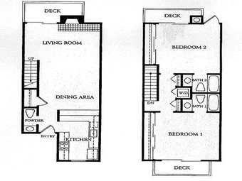 2br - 1225ft2 - 2 bed 2.5 bath (palo alto) 1