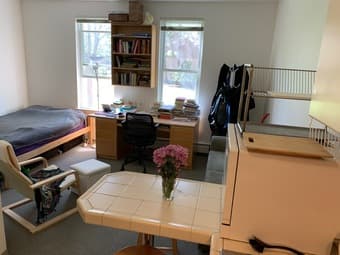 Sublet: Furnished studio with ensuite bathroom on campus 2