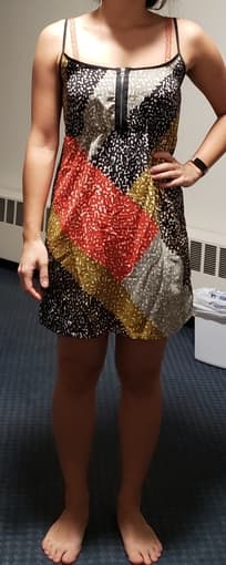 Urban Outfitters print dress 1