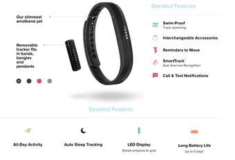 Fitbit Flex 2 + 4 wristbands 1