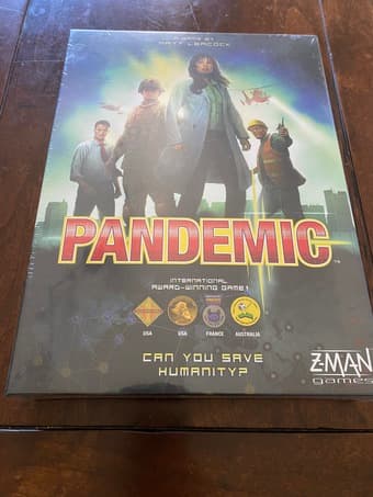 Ticket to Ride (almost new) + Pandemic (unopened) 1