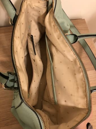 Never used Kate spade handbag- mint green 1