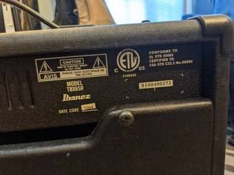 Ibanez Guitar Amplifier 2