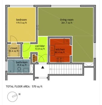 1B1B apartment in calm Menlo Park area - close to 101 3