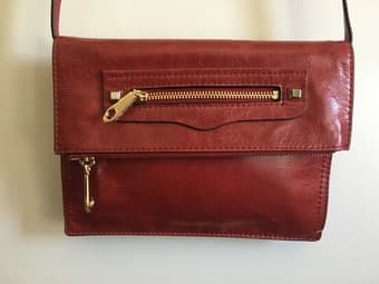 Rebecca Minkoff Red Leather Purse/Clutch 1