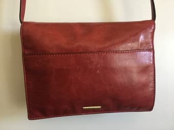 Rebecca Minkoff Red Leather Purse/Clutch 2
