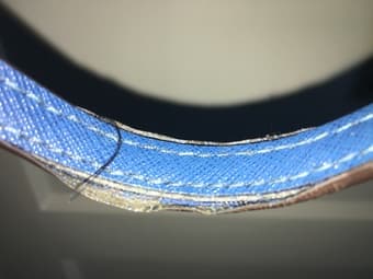 Michael Kors Blue Leather Purse 3