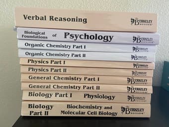 The Berkeley Review MCAT Books 1