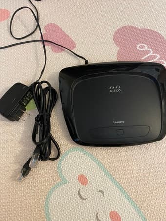 Linksys router 1