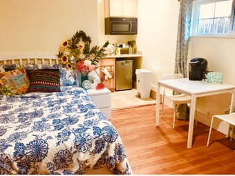 Stylish furnished studio 3 miles from campus 1