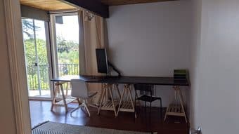 Master bedroom in beautiful 5br/3ba home in Portola Valley 3