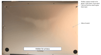 MacBook Pro (i7 2.4 GHZ, 15.4", 8GB RAM, 256 GB drive, macOS Catalina) 4