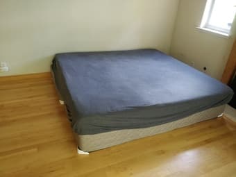 King size mattress and box springs 1