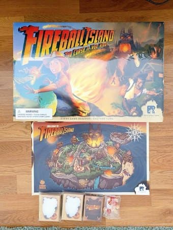 [New] Fireball Island (board game) 1