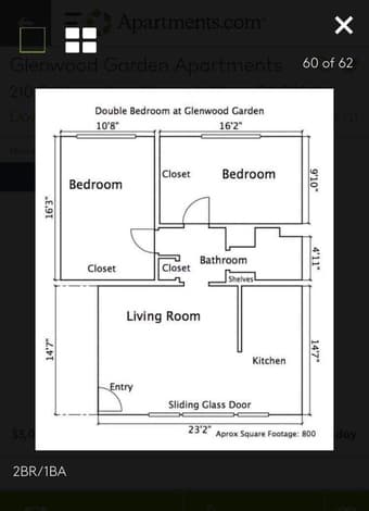 Room available in a 2B1B apartment in Mountain View 3