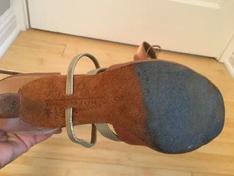 Ballroom Dance Shoes, Size 8, Used 3