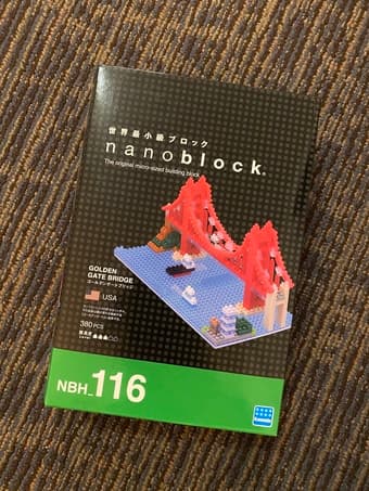 Nanoblock - Golden Gate Bridge / Lab Dog / Pikachu & Charmander 1