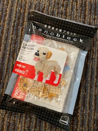 Nanoblock - Golden Gate Bridge / Lab Dog / Pikachu & Charmander 2