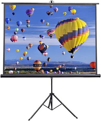 84 inch Portable Projector Screen 1