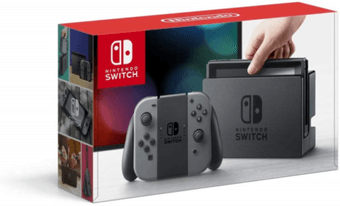 Brand New Nintendo Switch 32GB Gray Console with Gray Joy-Con (LATEST) 1