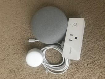 Google home Mini and Wemo smart plug 1