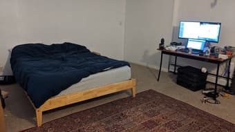 Large Airy room with Private Entrance and Private Bathroom 1