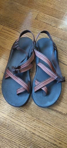 Tevas, US Men's size 14, Red. Like New. 1