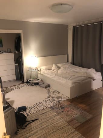 Furnished room with private bath (flexible dates) ~5min from Stanford 1