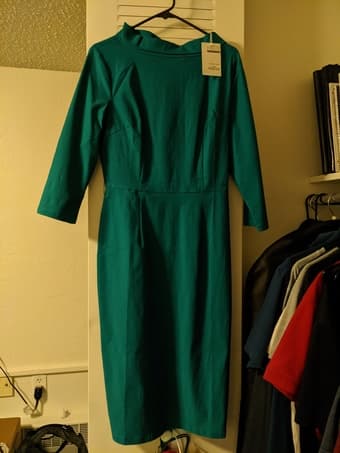 Brand New, Teal dress, Large 1