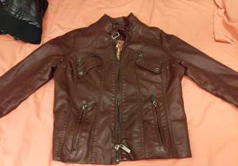 Faux leather jackets size small 2
