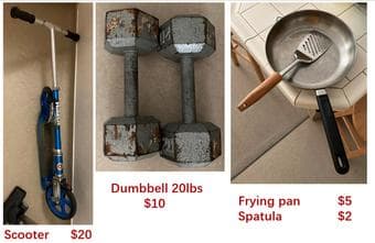 Moving sale! Pick up on campus 4