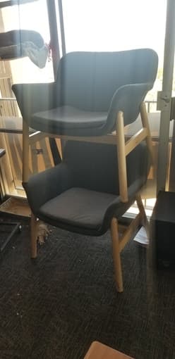 Two free ikea arm chairs 1