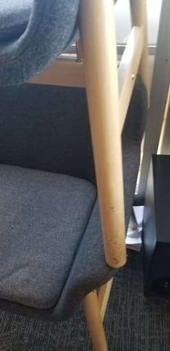 Two free ikea arm chairs 3