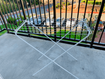 Clothes drying rack for  $10 1