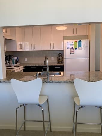 Private Bed/Bath in modern 2B/2BA apt. near Stanford available Sept. 1 4