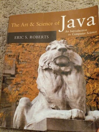 The Art and Science of Java by Eric S. Roberts (ISBN: 0321486129) - $2 1