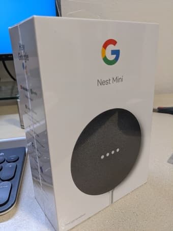 Selling a brand new sealed Google Nest Mini 1