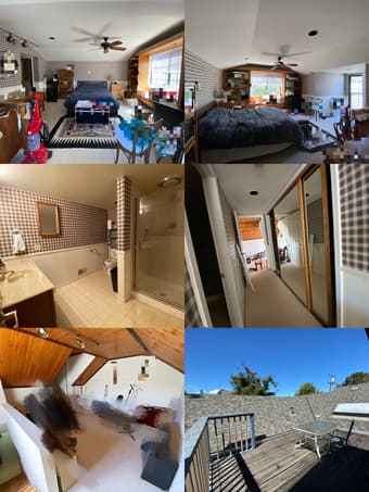 Huge Master Bedroom w/ private bathroom & small rooftop patio 2