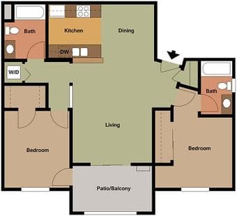 Sublease 2b2b Apartment in Santa Clara $2965 Starting Sep 16th 1