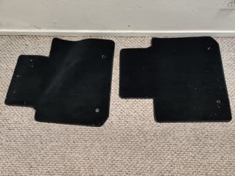 Free Iron, router, car floor mat, queen size mattress and headboard 2