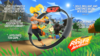 Brand New Nintendo Switch, Ring Fit Adventure 2