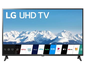 LG 43” UN7300 Series 4K UHD LED Smart webOS TV (New) 1
