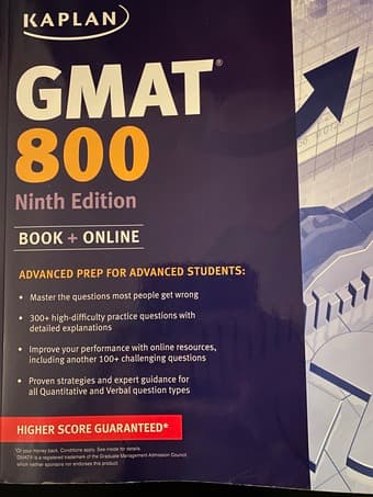 GMAT Books (brand new) 1