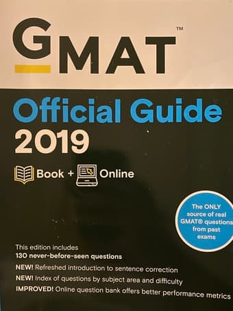 GMAT Books (official guide) 2