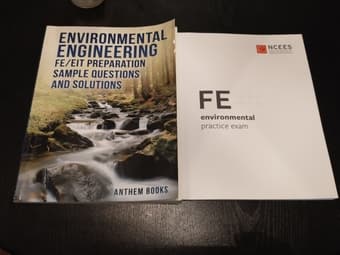 Environment Engineering FE Practice Exam Books 1