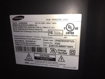 Samsung 40' TV - $100 3