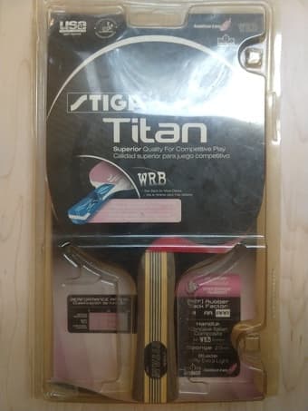 STIGA Titan 1260 Table Tennis Racket (Unopened) 1