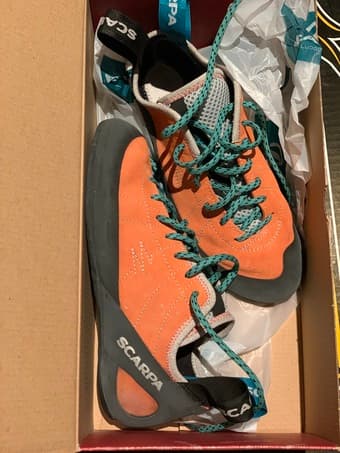 Climbing shoes, used twice, US7 EU38 1