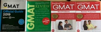 GMAT 2019 study books and guides, good as new 4